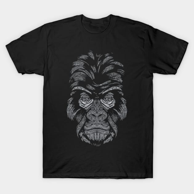 Gorilla T-Shirt by ladinoariel